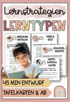 Vorschau - Stundenentwürfe - Mit Lerntypen und Lernmethoden zum Erfolg - Deckblatt