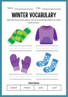 Попередній перегляд - KINDERGARTEN WINTER ACTIVITIES FOR KIDS - Сторінка 1
