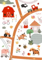 Vorschau - Mal- und Bastelvorlagen - Wimmelbild - FRÜHLING - Jahreszeiten - Seite 2