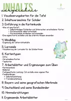 Vorschau - Stundenentwürfe - Unterrichtseinheit Kartenkunde Deutschland Bundesland - Seite 2