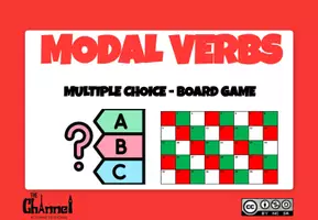 Aperçu - Feuilles d'exercices - MIXED MODAL VERBS: Multiple-Choice Game & Worksheet - Page 1