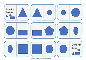 Vorschau - Spiele - Dominos-Farben und Formen (schulzauberei) - Seite 3