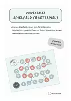 Vorschau - Spiele - Brettspiel - universales Spielfeld - Deckblatt