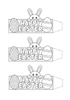 Vorschau - Mal- und Bastelvorlagen - OSTERN - Eierbecher aus Papier (Bastelanleitung) - Seite 3