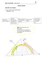 Vorschau - Arbeitsblätter - Arbeitsblatt Winkel messen und zeichnen - Seite 2