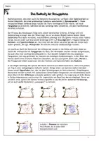 Vorschau - Arbeitsblätter - Doppelstunde Beutefang: Radnetz der Kreuzspinne - Modell Netzbau & AB - Seite 1