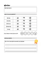 Vorschau - Unterrichtsreihen - Lerntagebuch mit persönlichen Zielen und Wochenrückblick - Seite 3