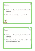 Vorschau - Arbeitsblätter - Abschreibkartei Frühling (Klasse 2-4) - Seite 3