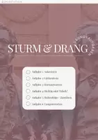 Vorschau - Stundenentwürfe - Sturm und Drang - Materialpaket für die Deutsch Oberstufe - Seite 2