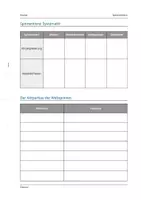 Vorschau - Arbeitsblätter - Arbeitsblatt Spinnentiere Systematik und Körperbau Webspinne - Deckblatt