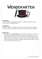 Vorschau - Spiele - Rechenspiel "Wendekarten" - zweistellige Addition mit Übergang - Zehnerüberschreitung - Seite 2