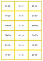 Vorschau - Spiele - Addition im Zahlenraum 100 – Lernspiel zweistellige Aufgaben mit Zehnerübergang | Klasse 2–3 - Seite 3
