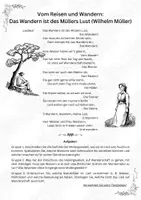 Vorschau - Stundenentwürfe - Gruppenarbeit: Das Wandern ist des Müllers Lust (Romantik) - Seite 2
