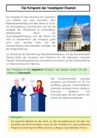 Vorschau - Arbeitsblätter - Verfassungsorgane USA: Präsident, Kabinett, Kongress, Supreme Court - Seite 2