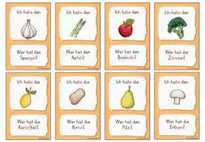Vorschau - Spiele - Lesespiel - Obst und Gemüse (Klasse 1/2) - Seite 3