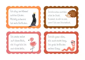 Vorschau - Spiele - Tierrätsel in Reimform - Seite 2