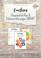 Vorschau - Anderer Materialtyp - Coaching Gesprächshilfen und SMARTe-Zielvereinbarungen - Deckblatt