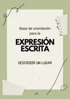 Vista previa - Hojas de trabajo - Base de orientación: Describir un lugar. - página 1