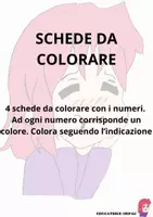 anteprima - Esercizi - COLORI CON I NUMERI - Pagina di copertina