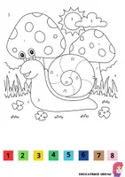 anteprima - Esercizi - COLORI CON I NUMERI - Pagina 3