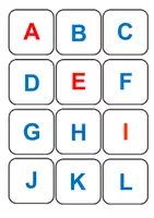 Aperçu - Inclusion - Memory - Lettres capitales - Montessori - Maternelle - Page de couverture