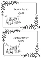 Vorschau - Arbeitsblätter - Jahresstarter 2025/ kleines Arbeitsheft zum Jahresbeginn - Seite 1