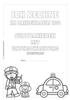 Vorschau - Arbeitsblätter - Zweistellige Subtraktion mit Übergang - ZR 100 - Übungsmaterial, Arbeitsblätter - Seite 3