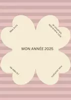 Vorschau - Arbeitsblätter - Mon année 2025 - Deckblatt