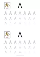Vorschau - Arbeitsblätter - Buchstaben - Übungsblätter (Druckschrift) - Seite 2