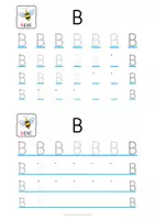 Vorschau - Arbeitsblätter - Buchstaben Schreibblätter (Druckschrift) - Seite 3