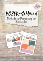 Vorschau - Arbeitsblätter - Der POZEK-Schlüssel ~ Bibelstellen entschlüsseln - Deckblatt