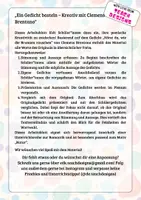 Vorschau - Stundenentwürfe - Ein Gedicht basteln: Hörst du wie die Brunnen rauschen - Seite 1