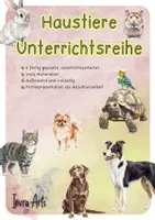 Vorschau - Unterrichtsreihen - Haustiere Unterrichtsreihe Teil 1 Klasse 1 und 2 - Deckblatt
