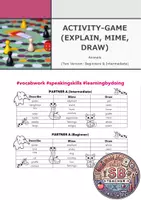 Vorschau - Spiele - Game (Describe, Mime, Draw) - Animals (Differenziert: 2 Schwierigkeitsstufen) - Deckblatt