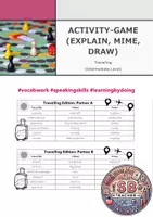 Vorschau - Spiele - Game (Describe, Mime, Draw): Travelling (Differenziert; A2 - B2 Level) - Deckblatt