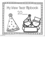 Vorschau - Arbeitsblätter - Flipbook New Year's Eve & New Year - Seite 1