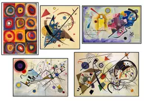 anteprima - Esercizi - Wassily Kandinsky: Visual Arts Activities on Abstract Art. English - Pagina 3