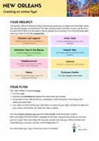 Vorschau - Arbeitsblätter - Mini research project - New Orleans (USA) - Seite 1
