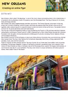 Vorschau - Arbeitsblätter - Mini research project - New Orleans (USA) - Seite 3