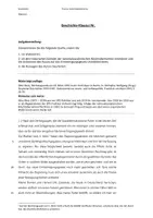 Vorschau - Klassenarbeiten - Geschichte-Klausur: NS-Machtergreifung (mit EHZ) - Deckblatt
