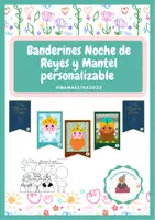 Vista previa - Decoración del aula - Banderines Noche de Reyes y Mantel - Portada
