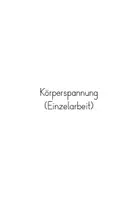 Vorschau - Stationenlernen - Körperspannung (Übungskarten) - Seite 3