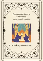 Vista previa - Hojas de trabajo - Comprensión lectora 1 - La lechuza dormilona. - Portada