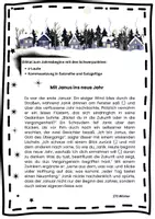 Vorschau - Arbeitsblätter - 6.Klasse, Diktat, S-Laute, Zeichensetzung; Januskopf - Deckblatt