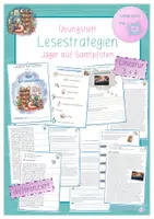 Vorschau - Arbeitsblätter - Lesestrategien nach BISS - Leseheft: Jäger auf Samtpfoten (Klasse 3-5) - Deckblatt