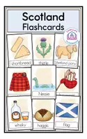 Vorschau - Bildkarten - Scotland - Picture & Word Cards - Deckblatt