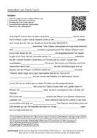 Vorschau - Arbeitsblätter - Arbeitsblätter zum Thema "Larve" (Lückentext, Hörverstehen) + Lösung & MP3 - Deckblatt