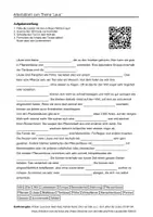 Vorschau - Arbeitsblätter - Arbeitsblätter zum Thema "Laus" (Lückentext, Hörverstehen) + Lösung & MP3 + Infografik - Deckblatt
