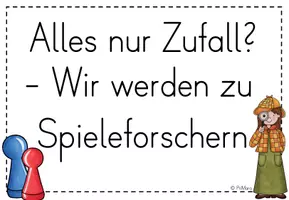 Vorschau - Stundenentwürfe - Materialpaket zum Unterrichtsentwurf "Alles nur Zufall?" - Umgang mit Wahrscheinlichkeiten - Seite 1