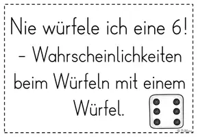 Vorschau - Stundenentwürfe - Materialpaket zum Unterrichtsentwurf "Alles nur Zufall?" - Umgang mit Wahrscheinlichkeiten - Seite 3